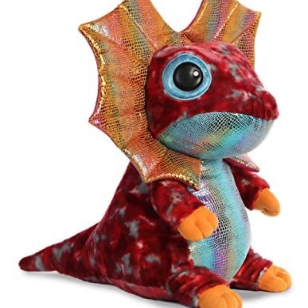 Aurora World YooHoo Louee Frilled Lizard Plush 24”